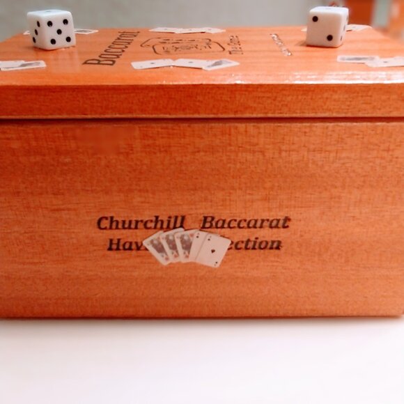 Suenos de Saundra Upcycled, Rare Baccarat Cigar Box, Tobacco/Home/Storage/ Decor - Picture 8 of 13